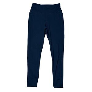Da skin navy blue leggings with pockets
